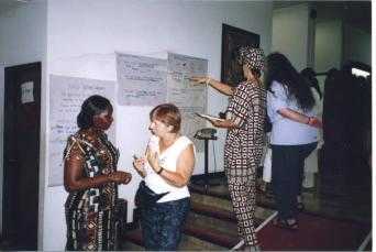 Training zu Gewaltfreiheit und Gender, Thailand, 2004