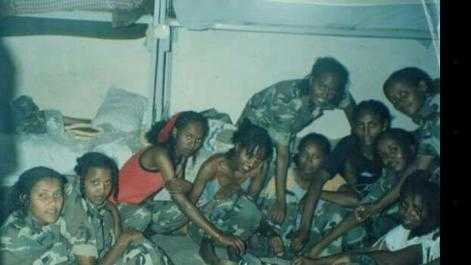 Eritrean women in the military
