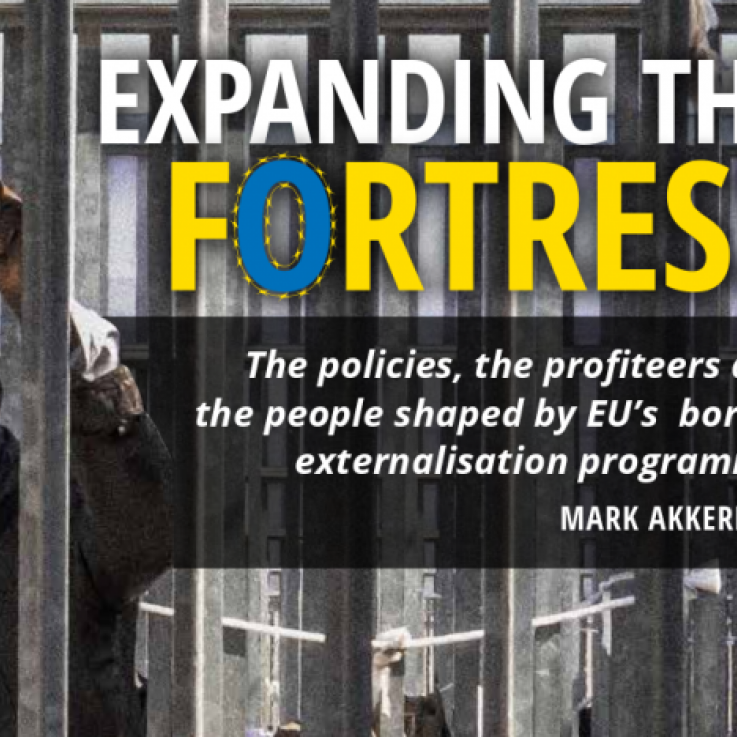 The front cover of the Expanding The Fortress report